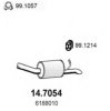 FORD 6183987 End Silencer